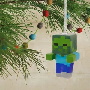 Minecraft Zombie Christmas Tree Ornament Decoration
